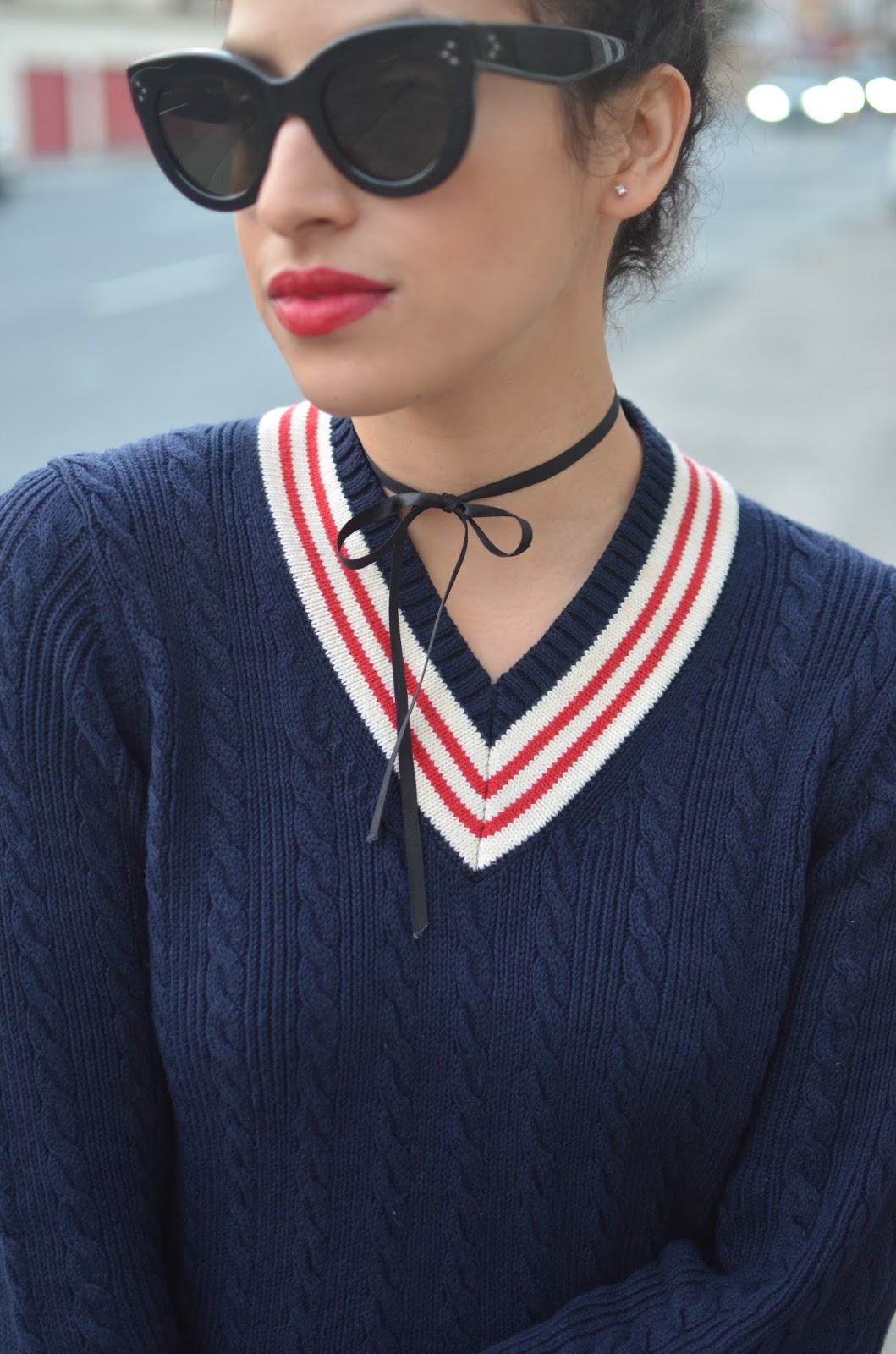 Uniqlo sales navy sweater